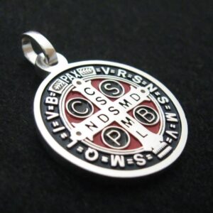 Medalla San Benito Color Negro